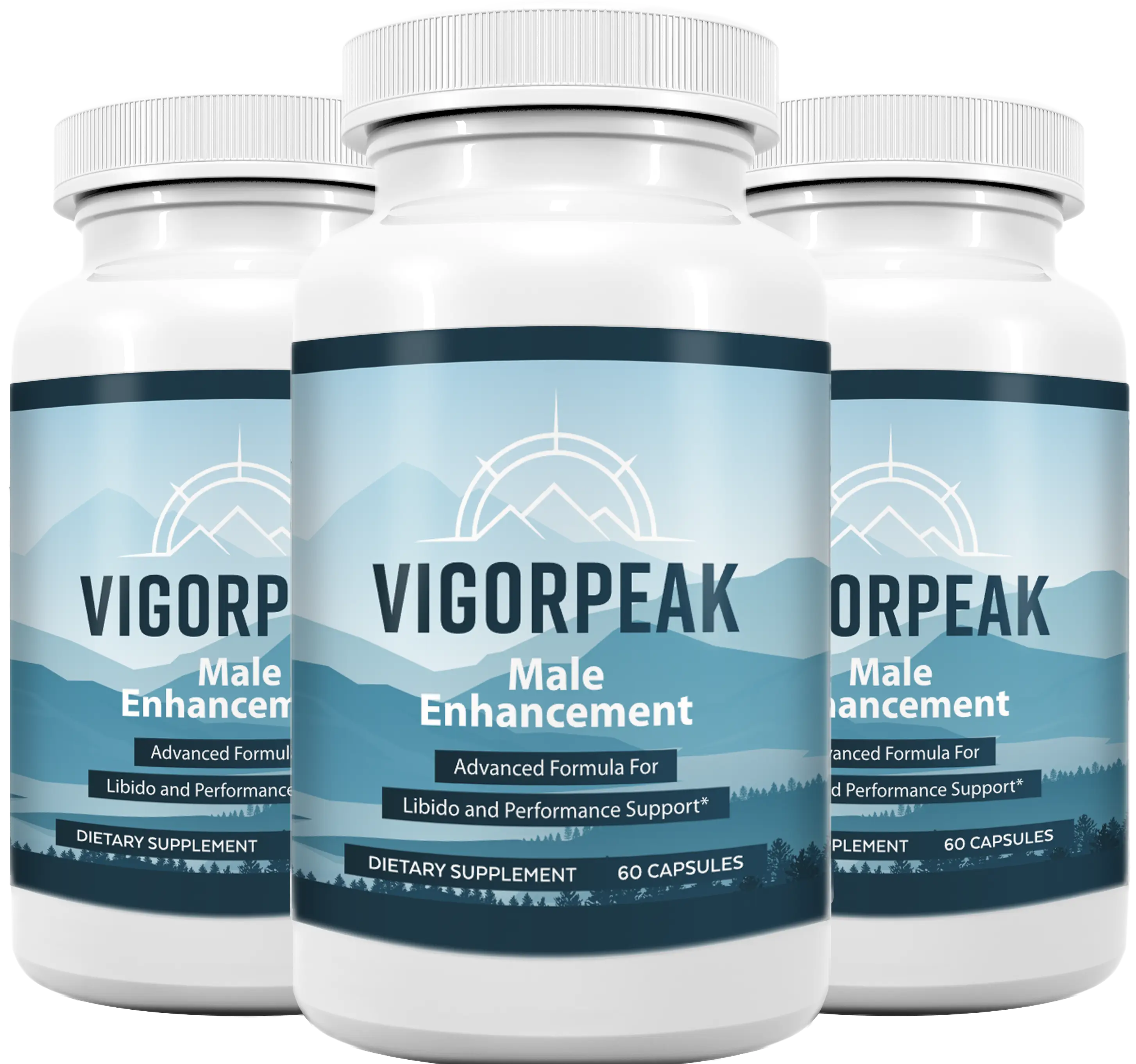 VigorPeak Paket mit 3 Flaschen